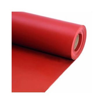 Demiriz 1x0.5 m 1 mm Kırmızı Silikon Levha