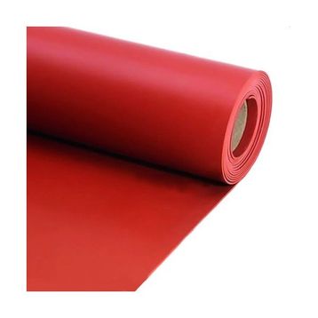 Demiriz 1x0.5 m 1 mm Kırmızı Silikon Levha