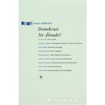 Demokrasi Ne Alemde? Eric Hazan