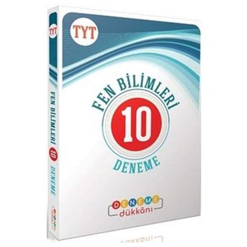 Deneme Dükkanı Yayınları YKS TYT Fen Bilimleri 10 Deneme