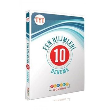 Deneme Dükkanı Yayınları YKS TYT Fen Bilimleri 10 Deneme