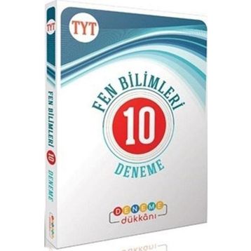 Deneme Dükkanı Yayınları YKS TYT Fen Bilimleri 10 Deneme