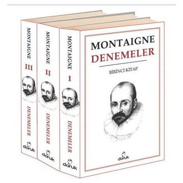 DENEMELER 1 - 2 - 3 CILT - MICHEL DE MONTAIGNE