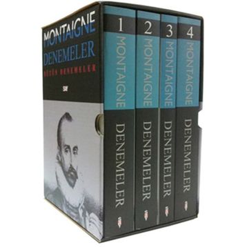DENEMELER (4 CILT) - MICHEL DE MONTAIGNE