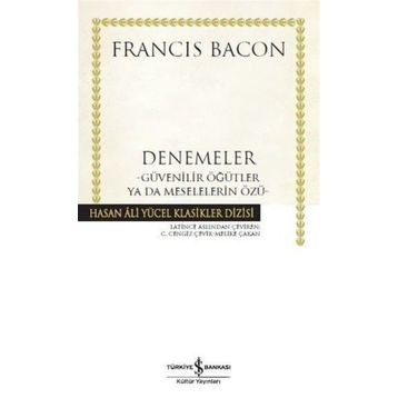 DENEMELER (CILTLI) - MICHEL DE MONTAIGNE