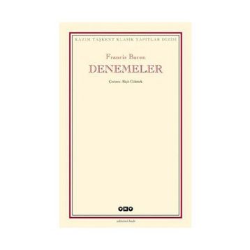 DENEMELER - FRANCIS BACON (ISBN:9789753638777)