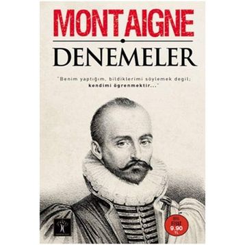 DENEMELER - MICHEL DE MONTAIGNE (ISBN:9789944978736)