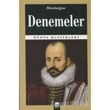 DENEMELER - MICHEL DE MONTAIGNE (ISBN:9789944978736)