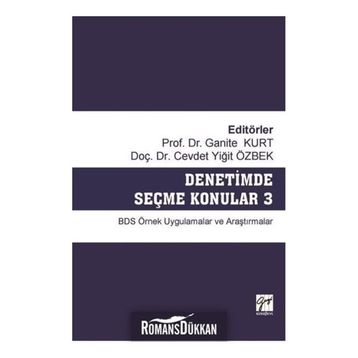 Denetimde Seçme Konular 3 - Ganite Kurt