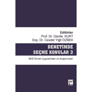 Denetimde Seçme Konular 3 - Ganite Kurt