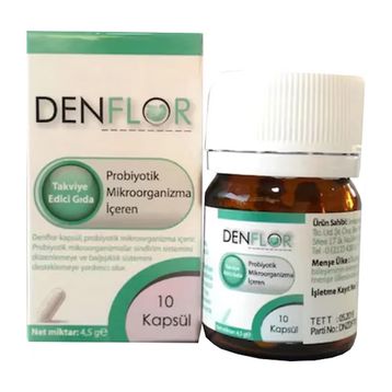 Denflor Probiyotik 10 Kapsül