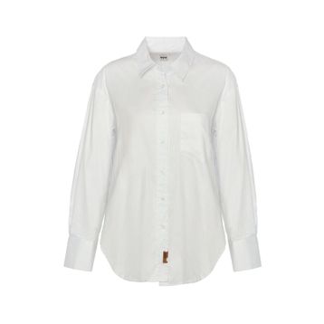 Denim DT10060-2 Beyaz Kadın Gömlek