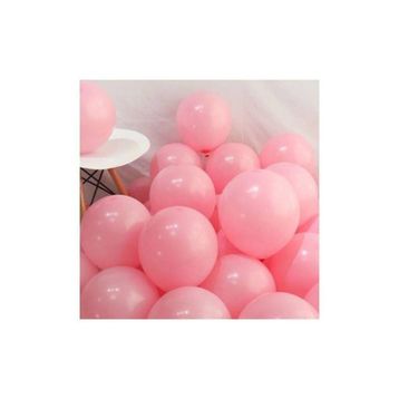 Deniz Party Store 12 İnç Pembe Renk 25 Adet Pastel Balon