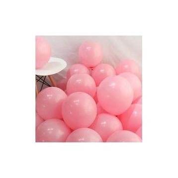 Deniz Party Store 12 İnç Pembe Renk 25 Adet Pastel Balon