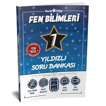 Deniz Yıldızı Yayınları - 7. Sınıf Fen Bilimleri Yıldızlı Soru Bankası