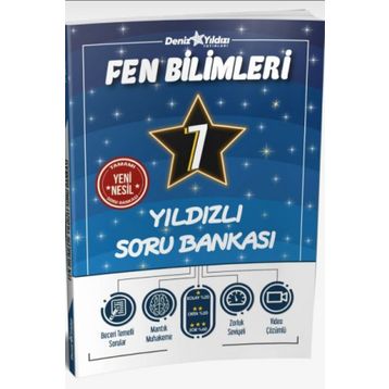 Deniz Yıldızı Yayınları - 7. Sınıf Fen Bilimleri Yıldızlı Soru Bankası