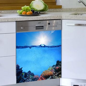 Denizaltı Bulaşık Makinesi Sticker