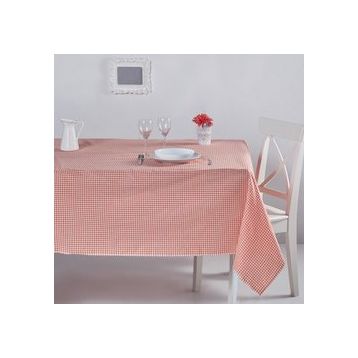 Denizli Concept 170X170 Turuncu Pötikareli Masa Örtüsü
