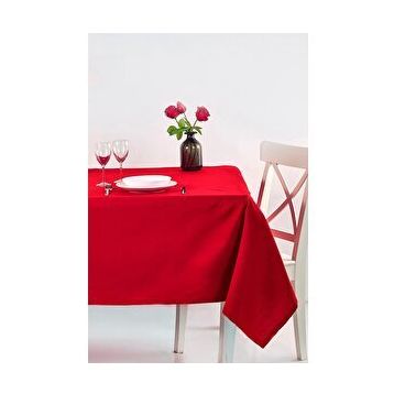 Denizli Concept 170x220 cm Kırmızı Roma Masa Örtüsü