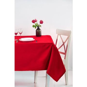 Denizli Concept 170x220 cm Kırmızı Roma Masa Örtüsü