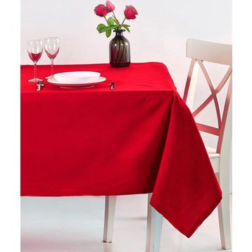 Denizli Concept 170x220 cm Kırmızı Roma Masa Örtüsü