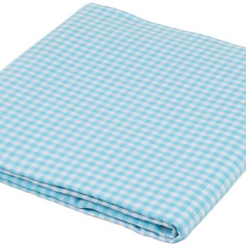 Denizli Concept 170X220 Turkuaz Pötikareli Masa Örtüsü