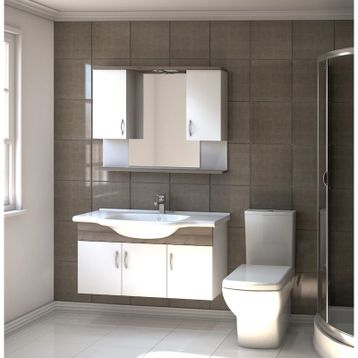 Denko Akyazı 100 cm Banyo Dolabı
