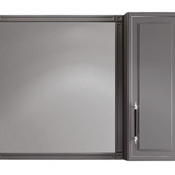 Denko Albatros 100 cm Mdf Gri Banyo Dolabı