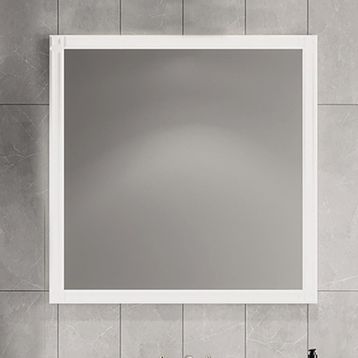 Denko Aynalı Üst Modülü Albatros 80 cm Mdf Beyaz Banyo Dolabı