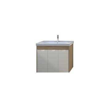 Denko Banyo Mostar Mat Gri 90 cm Banyo Dolabı