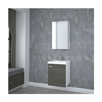 Denko Banyo Terra Açık Meşe 50 cm Banyo Dolabı