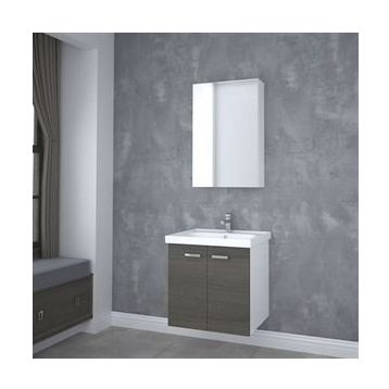 Denko Banyo Terra Açık Meşe 65 cm Banyo Dolabı