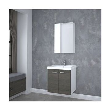 Denko Banyo Terra Açık Meşe 65 cm Banyo Dolabı