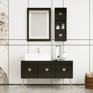 Denko Burcu 120 cm Banyo Dolabı