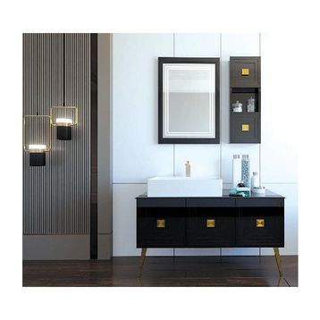 Denko Burcu 120 cm Banyo Dolabı