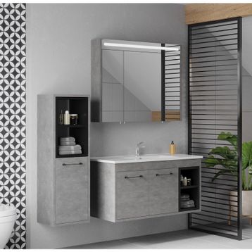 Denko Latte 100 cm Banyo Dolabı