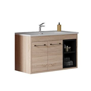 Denko Latte 85 cm Banyo Dolabı