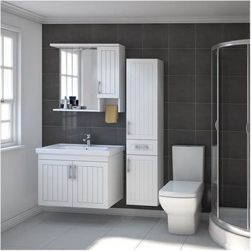 Denko Lotus 80 cm Banyo Dolabı