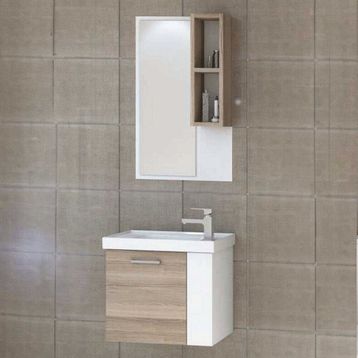 Denko Step 50 cm Mdf Alize Banyo Dolabı Takımı