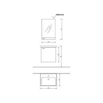 Denko Terra 60 cm Banyo Dolabı