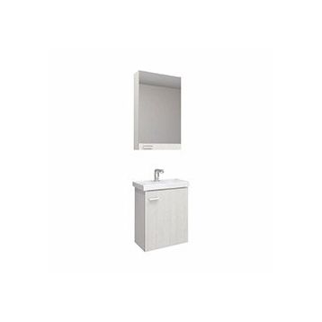 Denko Terra Beyaz 50 cm Banyo Dolabı