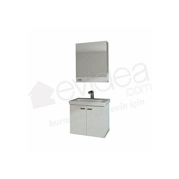Denko Terra Roma 65 cm Beyaz Banyo Dolabı