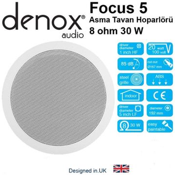Denox FOCUS-5 Tavan Hoparlörü