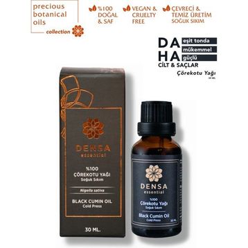 Densa Essential 30 ml Soğuk Sıkım Çörekotu Yağı