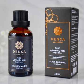 Densa Essential 30 ml Soğuk Sıkım Çörekotu Yağı