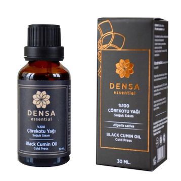 Densa Essential 30 ml Soğuk Sıkım Çörekotu Yağı