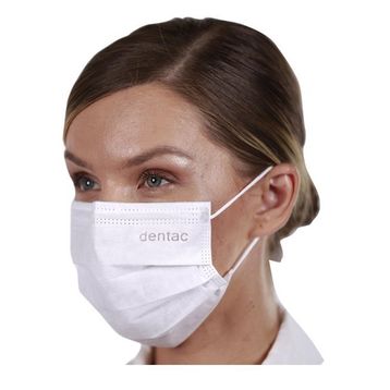 Dentac 10 Adet 3 Katlı Yüz Maskesi