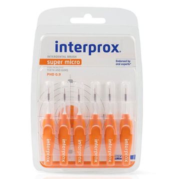 Dentaid N31193 Interprox 4g 6 Adet Turuncu Supermicro Blister Arayüz Fırçası
