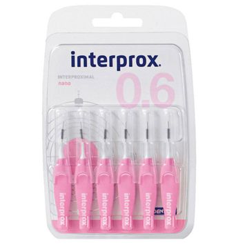 Dentaid N31194 Interprox 4g 6 Adet Pembe Nano Blister Arayüz Fırçası