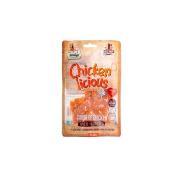 Dentalight Chicken Cube Tavuk Etli 70 gr Köpek Ödül Küpleri